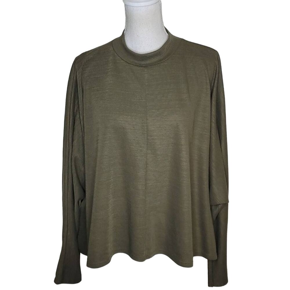 $10 Sale Olive Green Oversize Top